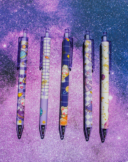 🐻💜⭐️Purple Space Bear Pen