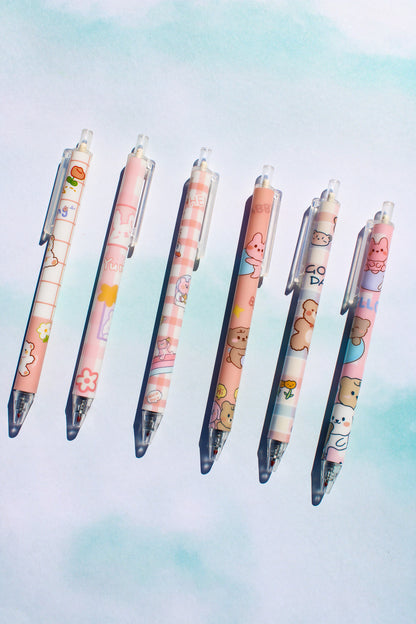 🐻🍑Peach Bear Cute Pen